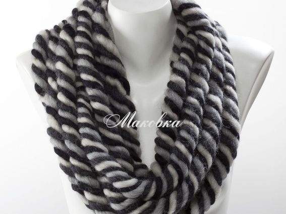 5501 молочно-серо-черный