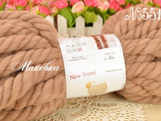 Marine GAZZAL пряжа толстая 5516