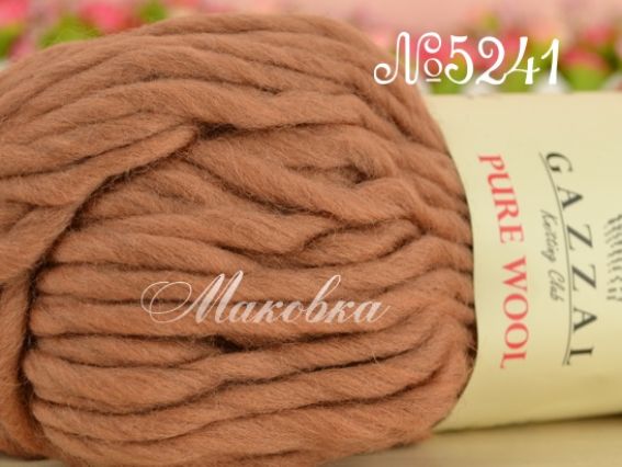 Pure Wool GAZZAL пряжа №5241