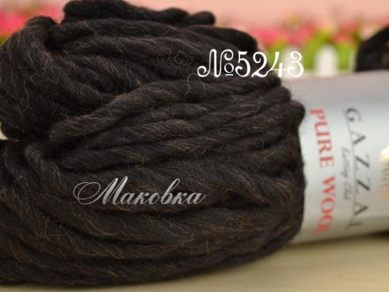 Pure Wool GAZZAL пряжа №5243