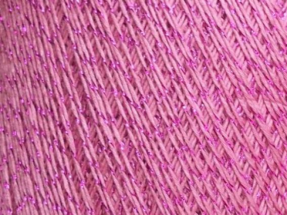 RIVA GAZZAL пряжа с люрексом 50 гр 2015 розовый с розовым люрексом