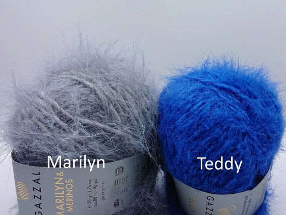 Пряжа Газзал Мерлін та меринос GAZZAL Marilyn & merinos
