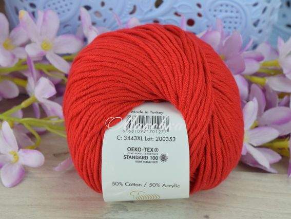 3443-XL червоний