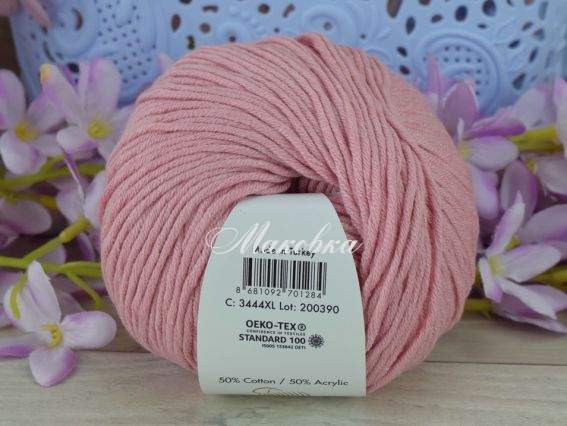 3444-XL рожевий пастельний