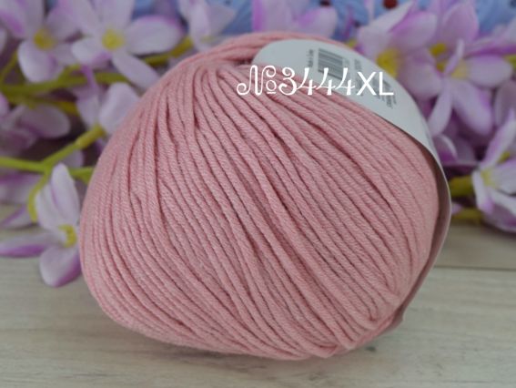 3444-XL рожевий пастельний