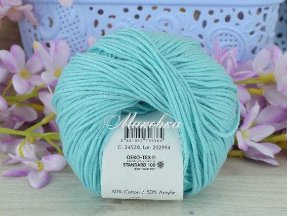 3452-XL м ятно-блакитний