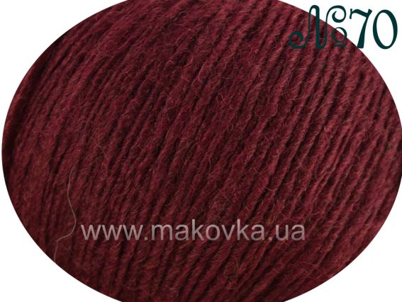 Galla GAZZAL пряжа 70 винно-бордовый