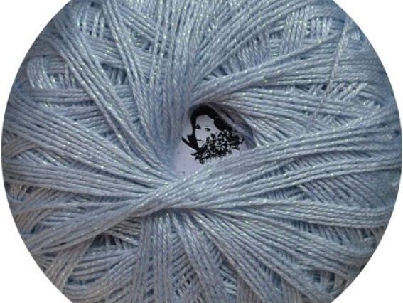 Garden Metalic (с люрексом) 702-26 бледно-голубой с голубым