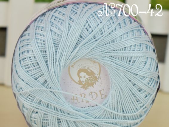 Garden Nazli Gelin пряжа 700-42 бледно-голубой