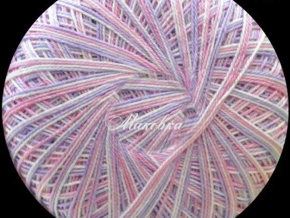 Garden Space Меланж Nazli Gelin пряжа 701-30 розово-голубой