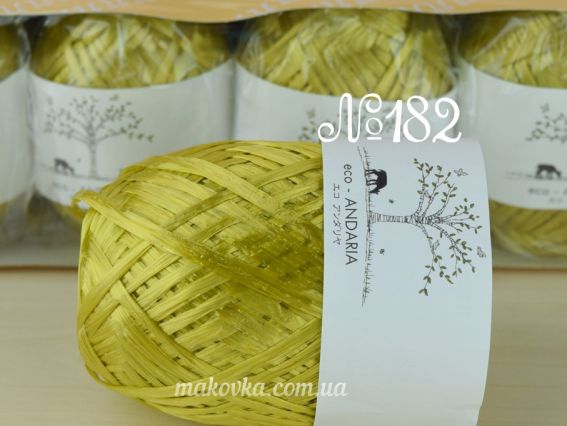 Hamanaka Eco Andaria  182 золотисто-жовтий