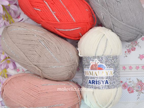 Пряжа плоска Himalaya ARİSYA Гімалая Аріся для в'язання