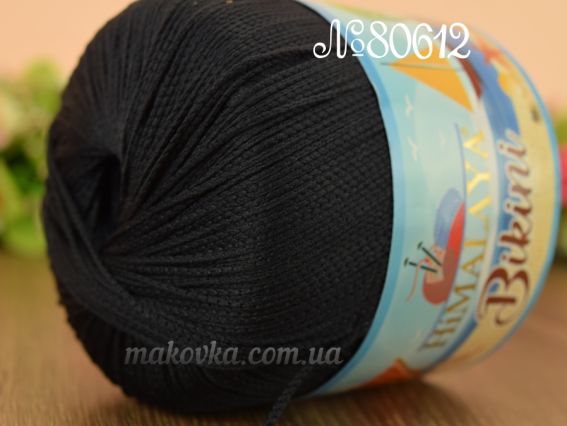 Bikini Himalaya пряжа для купальників 80612 черный