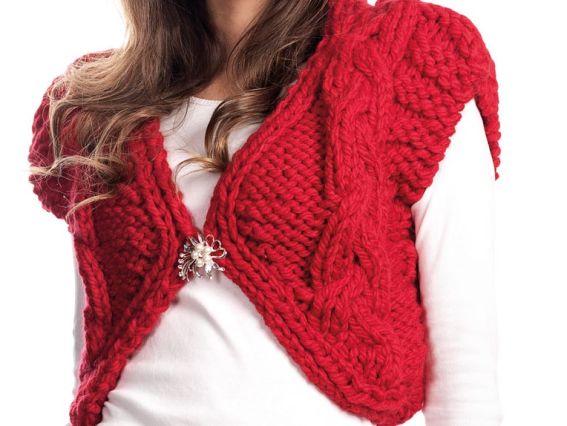 Примеры изделий из толстой пряжи "Комбо" (Combo)