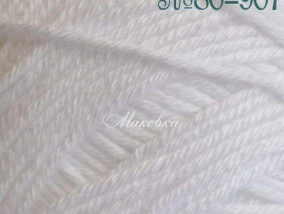Cotton Fine Himalaya пряжа 901 белый