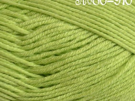 Cotton Fine Himalaya пряжа 910 св.-зеленый