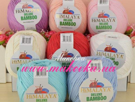 Новая пряжа Deluxe BAMBOO Himalaya 
