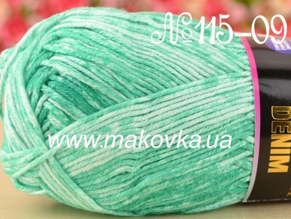 Denim Himalaya пряжа 115-09 светло-зеленый