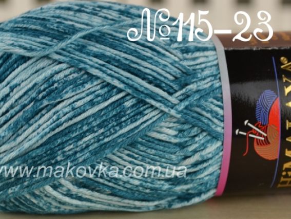 Denim Himalaya пряжа 115-23 тем.зеленый