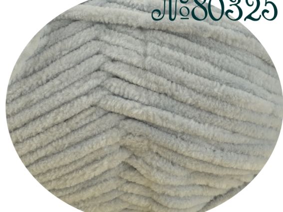 Dolphin Baby Himalaya Долфін Бебі пряжа 80-325 світло-сірий