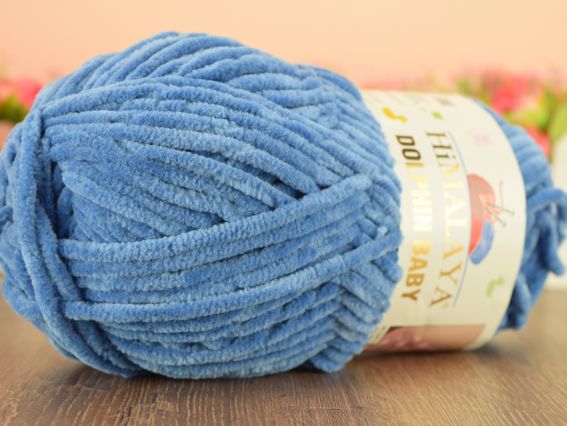 Dolphin Baby Himalaya Долфін Бебі пряжа 80-341 джинс