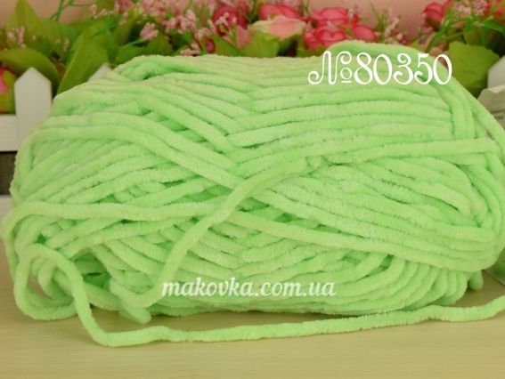 Dolphin Baby Himalaya Долфін Бебі пряжа 80-350 салатовий яскравий