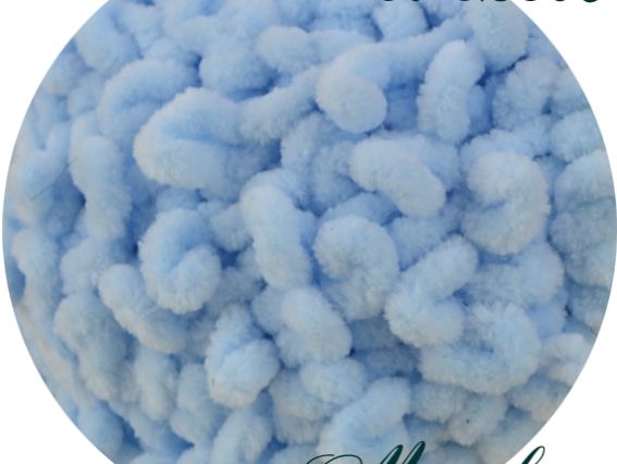 Dolphin Baby Bonus Himalaya (велюр-букле) пряжа 82306 голубой