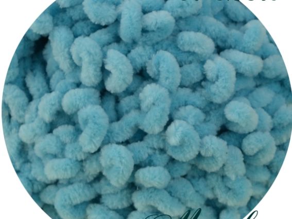 Dolphin Baby Bonus Himalaya (велюр-букле) пряжа 82315 морская волна