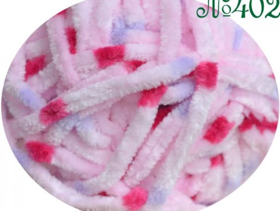 Dolphin Baby Colors Himalaya (разноцветный велюр) пряжа 402