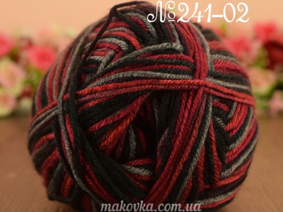 241-02 черный-бордо
