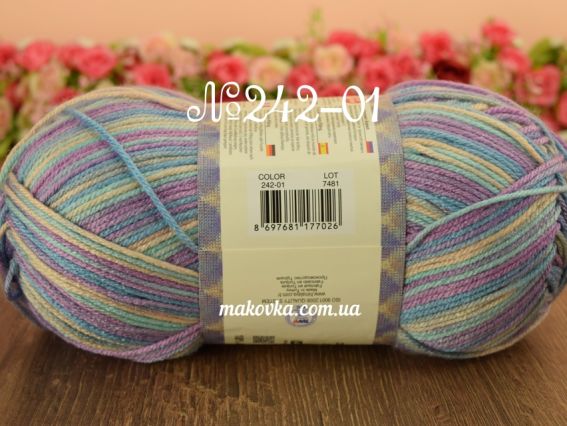  242-01 сиреневый-голубой
