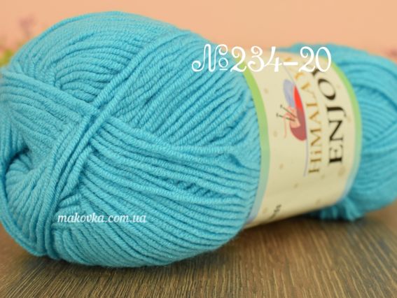 ENJOY Himalaya пряжа 234-20 бирюзовый