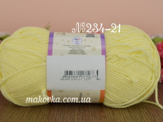 234-21 ніжно-жовтий