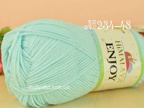 ENJOY Himalaya пряжа 234-48 бирюзовый
