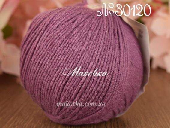 Himagurumi Himalaya пряжа 30120 запорошена троянда (бузково-рожевий)