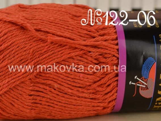 Home Cotton Himalaya пряжа 122-06 терракотовый