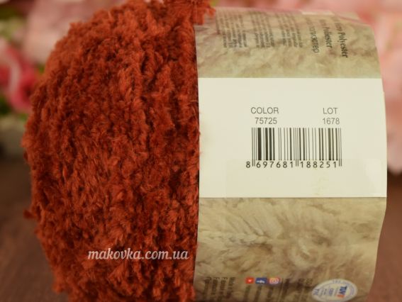75725 темний терракот