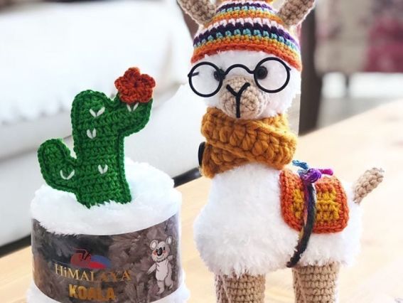 Меховые нитки для вязания Himalaya KOALA Гималая Коала