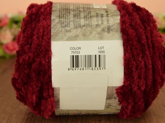 75703 бордовый