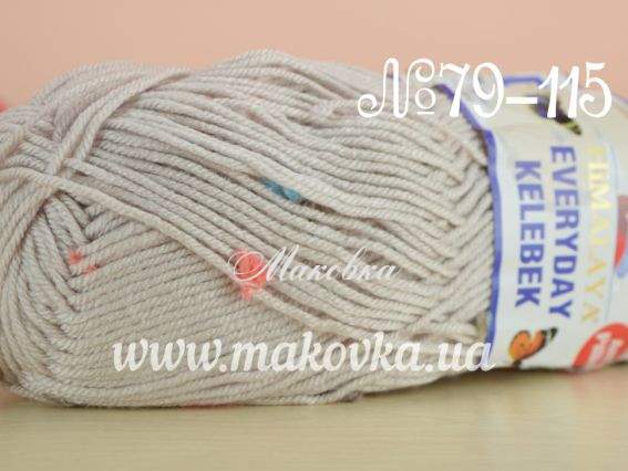 Everyday Kelebek Himalaya пряжа 79115 св.беж
