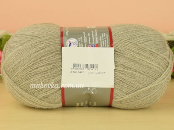 74631 бежево-сірий рябий