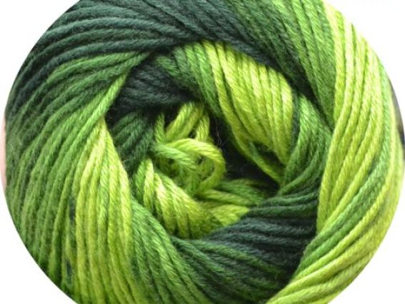 Mercan Batik Himalaya 595-09 салетовый, весенняя трава, зеленый, темно-зеленый