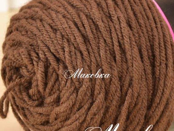 Super Soft Yarn Himalaya пряжа 80806 коричневый