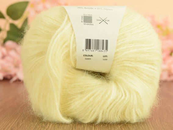 Ultra Kasmir Himalaya пряжа 56809 слонова кістка