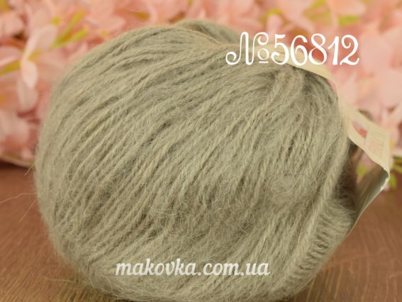 Ultra Kasmir Himalaya пряжа 56812 бежево-серый
