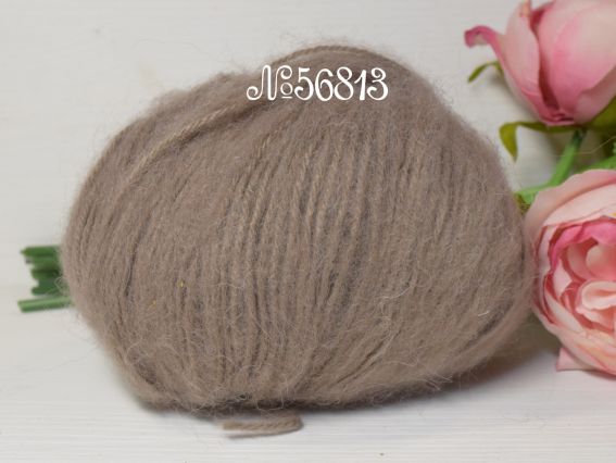 Ultra Kasmir Himalaya пряжа 56813 сірувато-коричневий