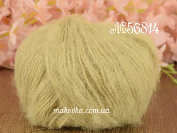 Ultra Kasmir Himalaya пряжа 56814 кавово-бежевий