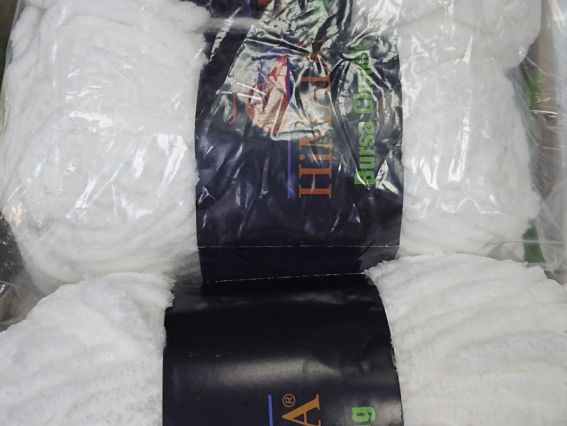 Bursa BIG Chenille Himalaya стокова пряжа в асортименті белый