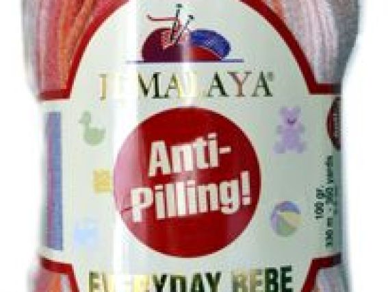 Пряжа Himalaya Everyday Bebe Rengarenk Эвридай беби антипилинг Гималая детский акрил