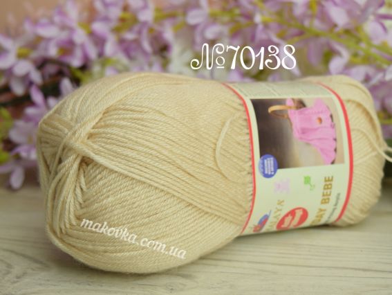 Everyday Bebe Antipilling Himalaya дитячий акрил пряжа 70138 беж пудра